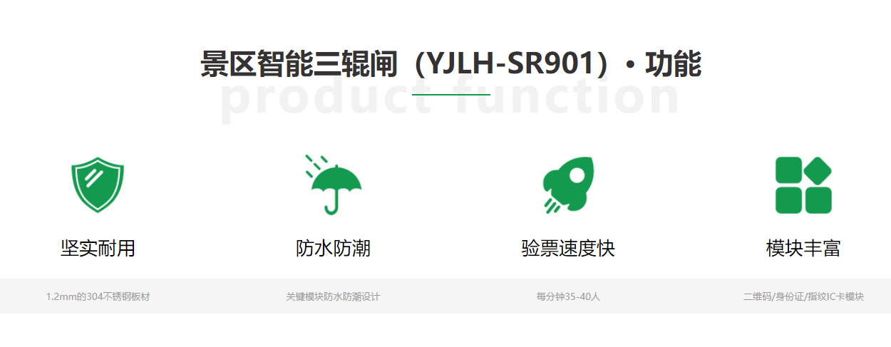 景區(qū)票務(wù)閘機(jī)系統(tǒng)硬件