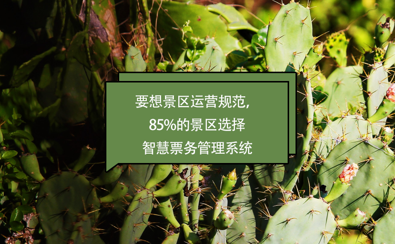 要想景區(qū)運(yùn)營規(guī)范，85%的景區(qū)選擇智慧票務(wù)管理系統(tǒng)