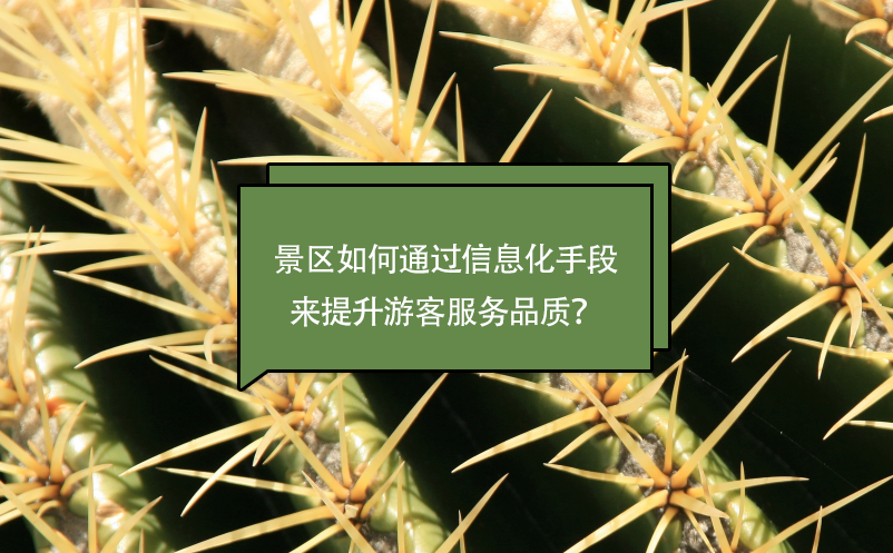 景區(qū)如何通過信息化手段來提升游客服務(wù)品質(zhì)？