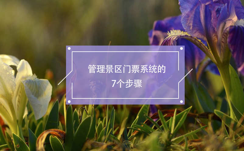 管理景區(qū)門(mén)票系統(tǒng)的7個(gè)步驟