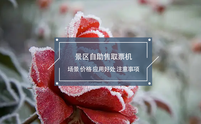 景區(qū)自助售取票機(jī)場景、價格、應(yīng)用好處、注意事項