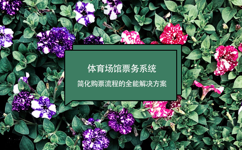 體育場館票務(wù)系統(tǒng)，簡化購票流程的全能解決方案