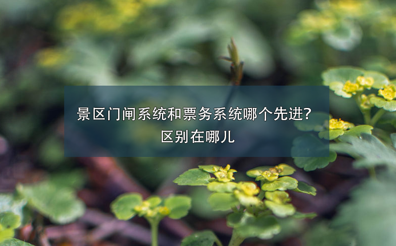 景區(qū)門閘系統(tǒng)和票務(wù)系統(tǒng)哪個(gè)先進(jìn)？區(qū)別在哪兒