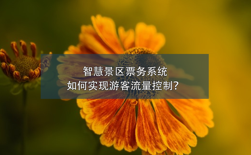 智慧景區(qū)票務(wù)系統(tǒng)如何實現(xiàn)游客流量控制？