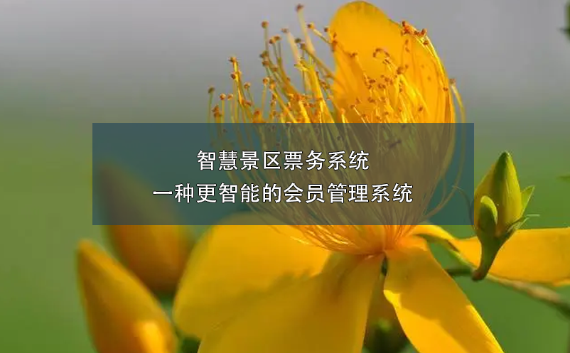智慧景區(qū)票務(wù)系統(tǒng)一種更智能的會員管理系統(tǒng)